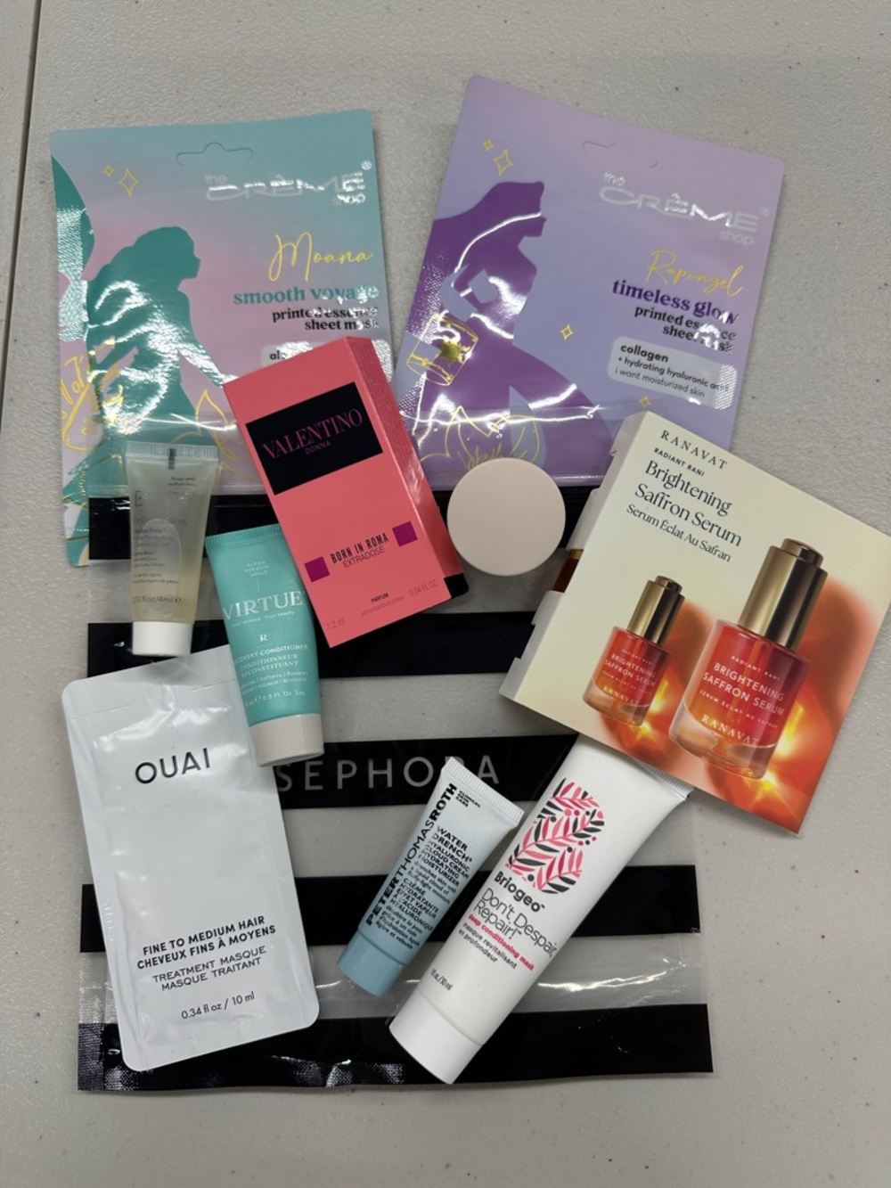 Sephora Favorites Sample Beauty Bundle - 2 full mask, 1 perfume & more! 10 items